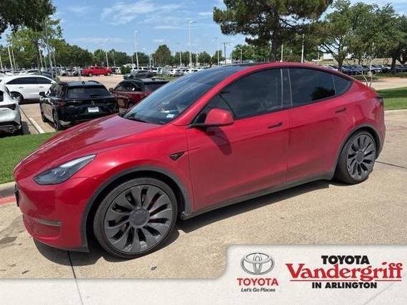 TESLA MODEL Y 2023 7SAYGDEF5PF869209 image